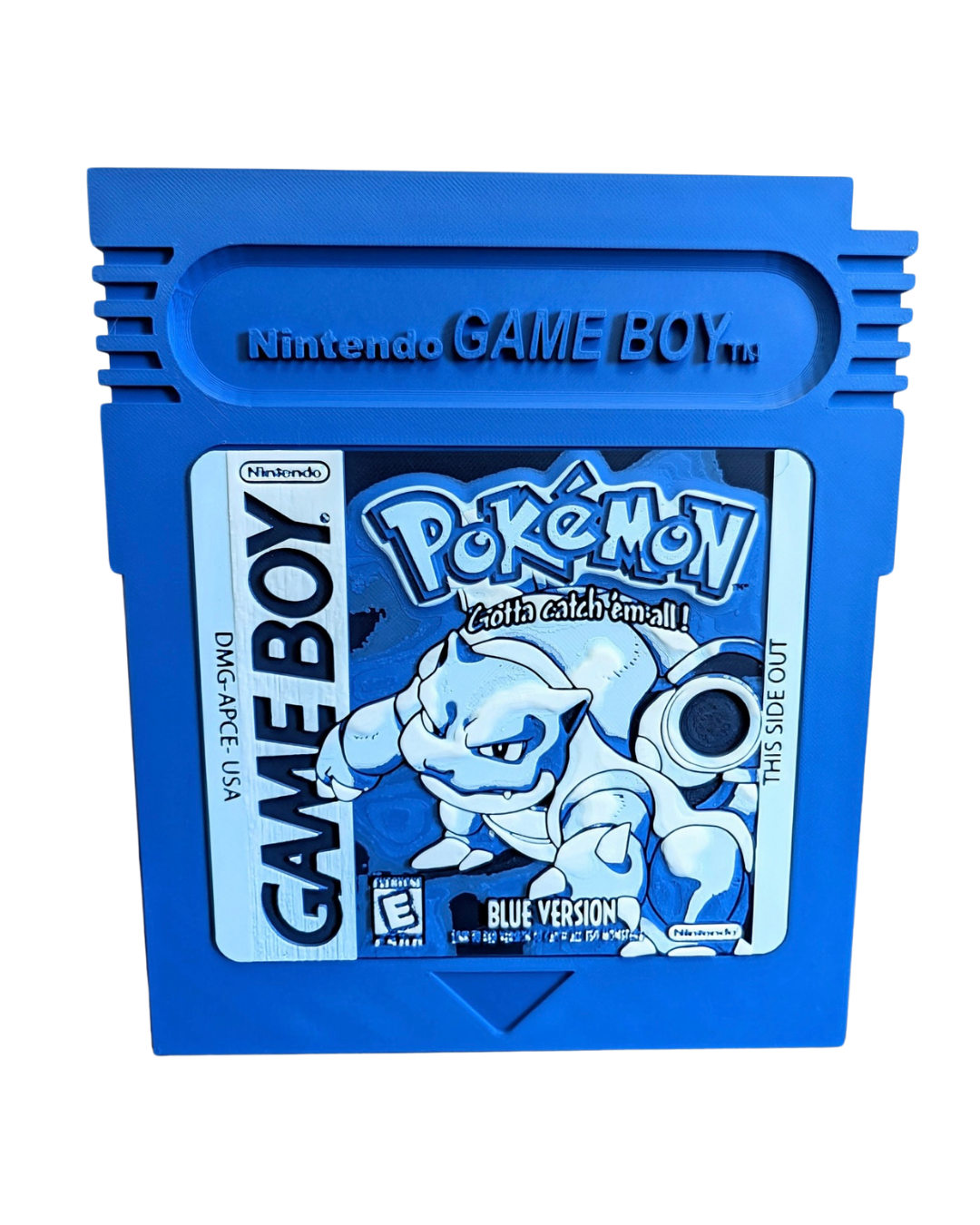 GIANT GAMEBOY CARTRIDGE - BLUE (LIMITED EDITION 3D)