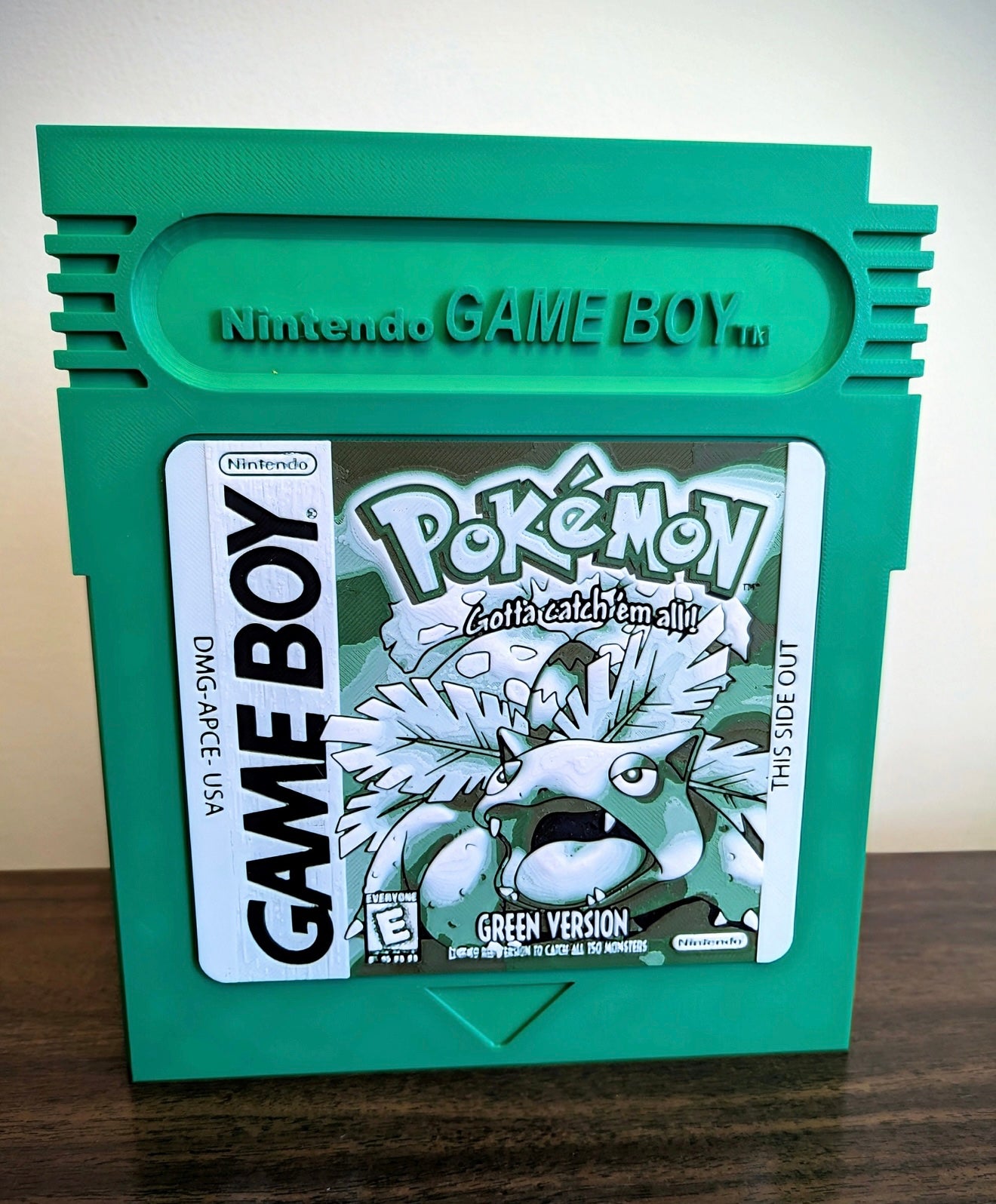 GIANT GAMEBOY CARTRIDGE - GREEN (LIMITED EDITION 3D)