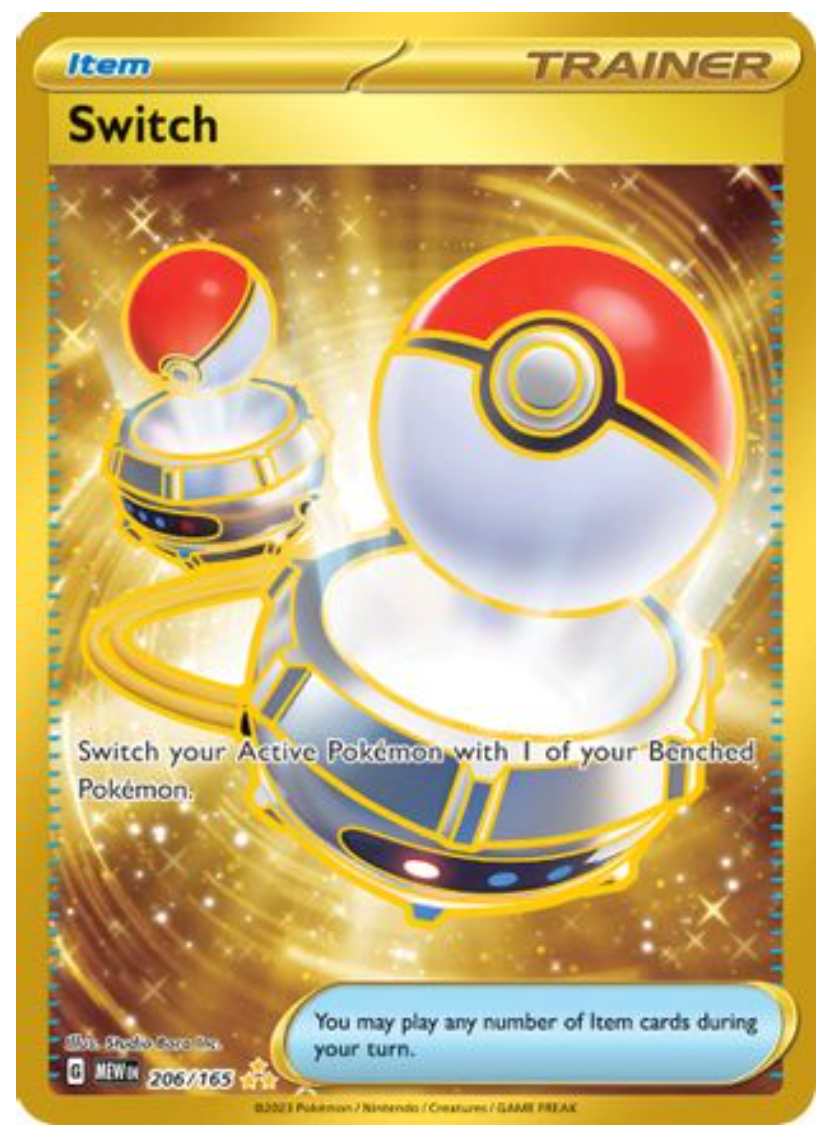 Switch - 206/165 (206) Hyper Rare Holofoil
