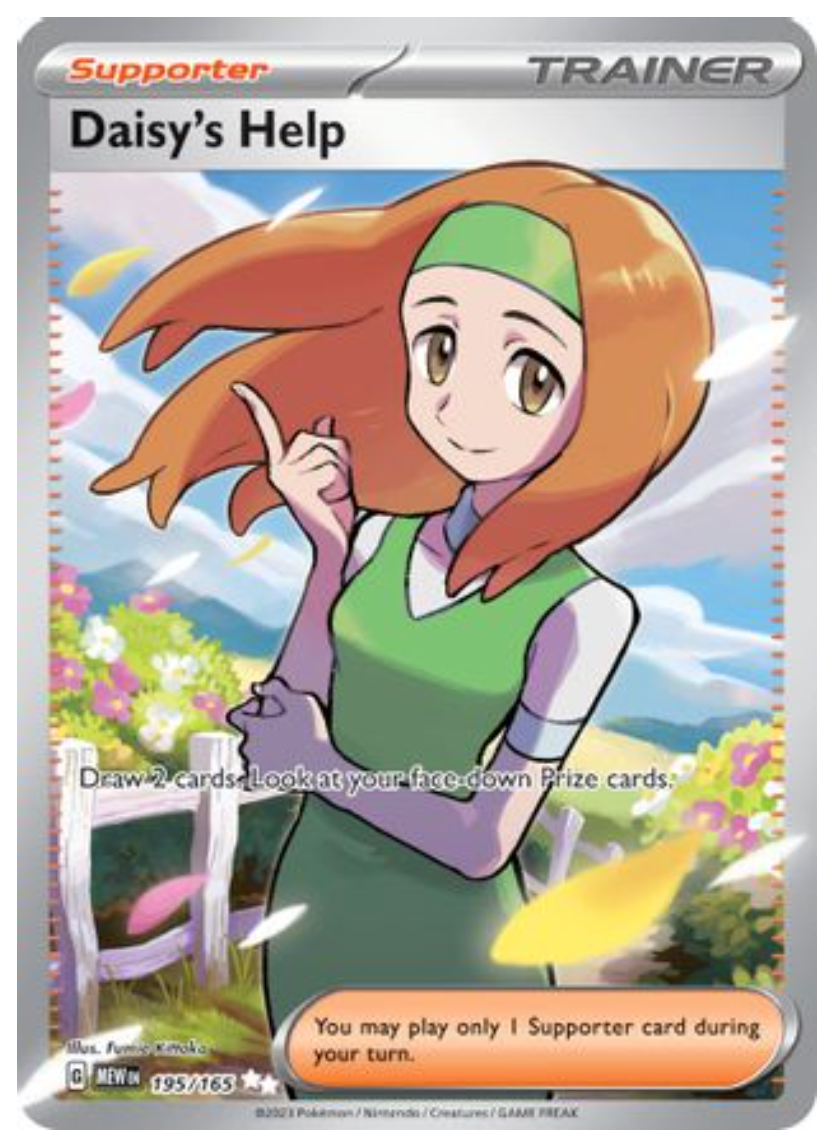 Daisy's Help - 195/165 (195) Ultra Rare Holofoil