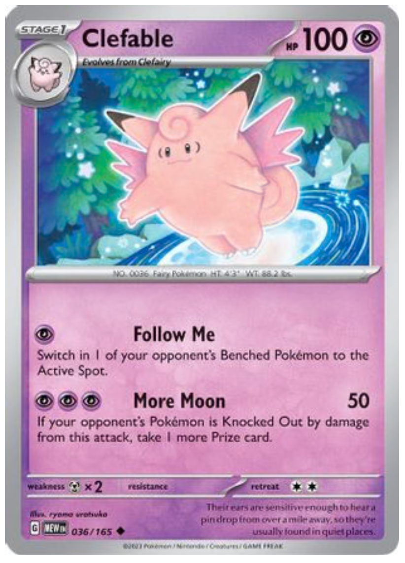CLEFABLE (36) UNCOMMON