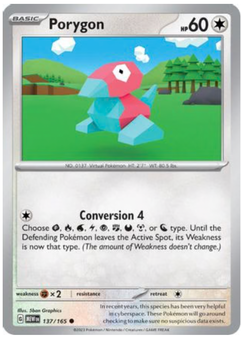 PORYGON (137) COMMON
