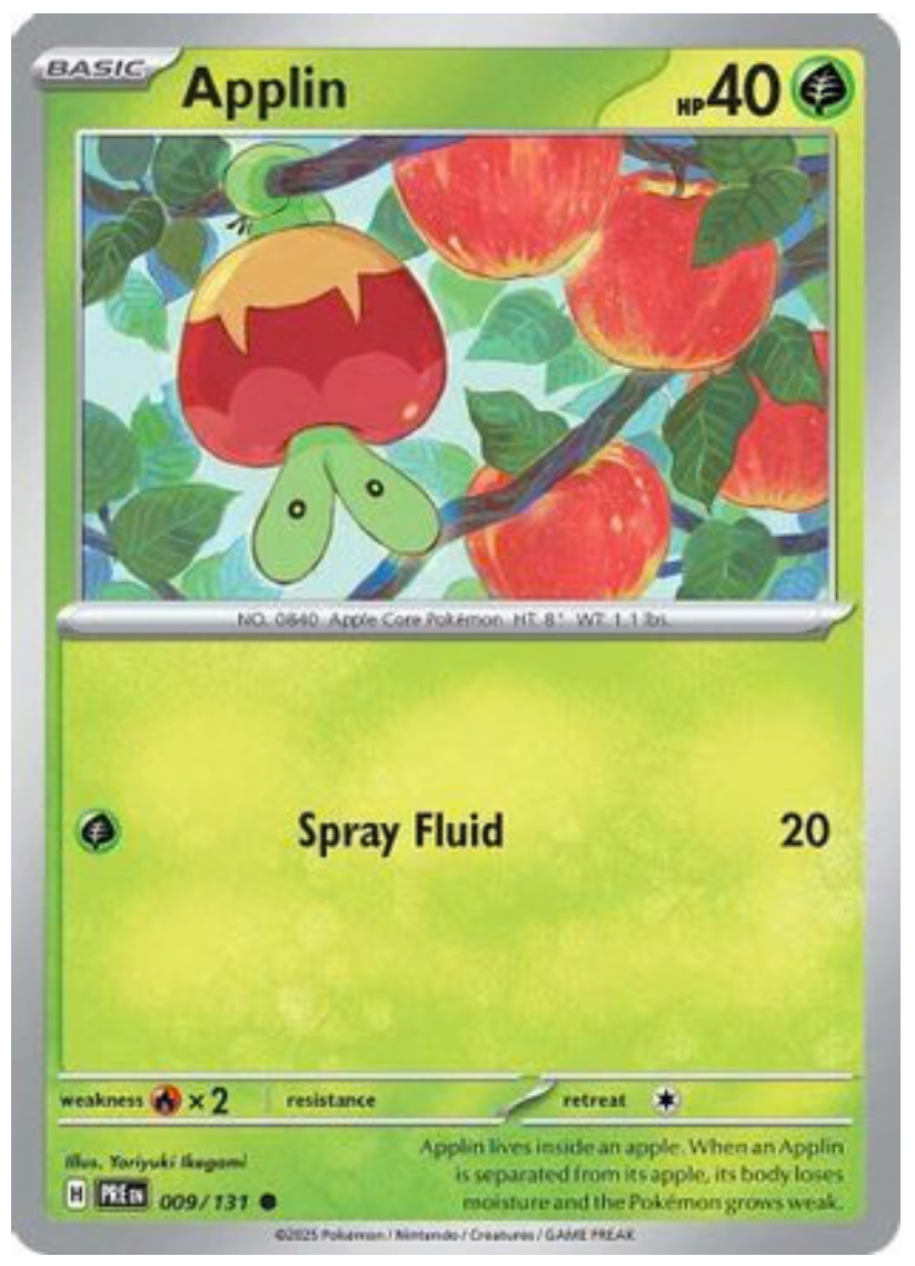 APPLIN (9) COMMON REVERSE HOLOFOIL