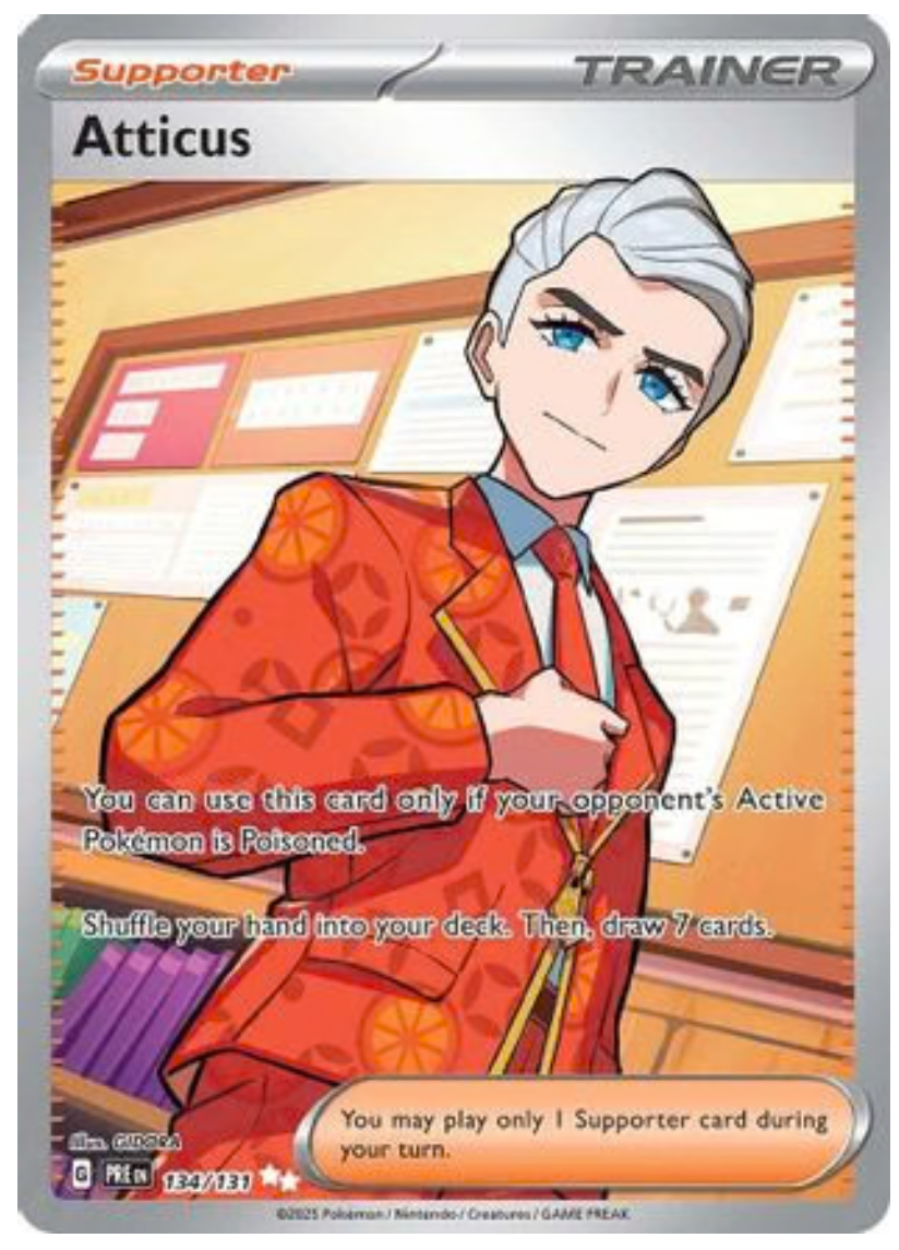 ATTICUS - 134/131 (134) ULTRA RARE HOLOFOIL