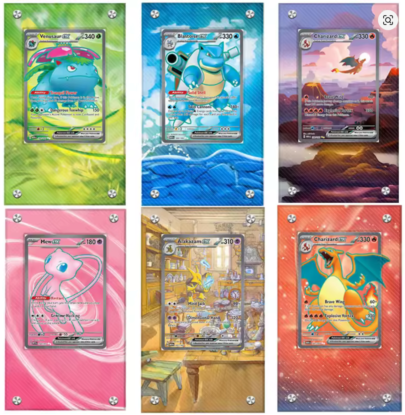 SCARLET & VIOLET 151 ACRYLIC CARD CASE DISPLAY - BLASTOISE EX