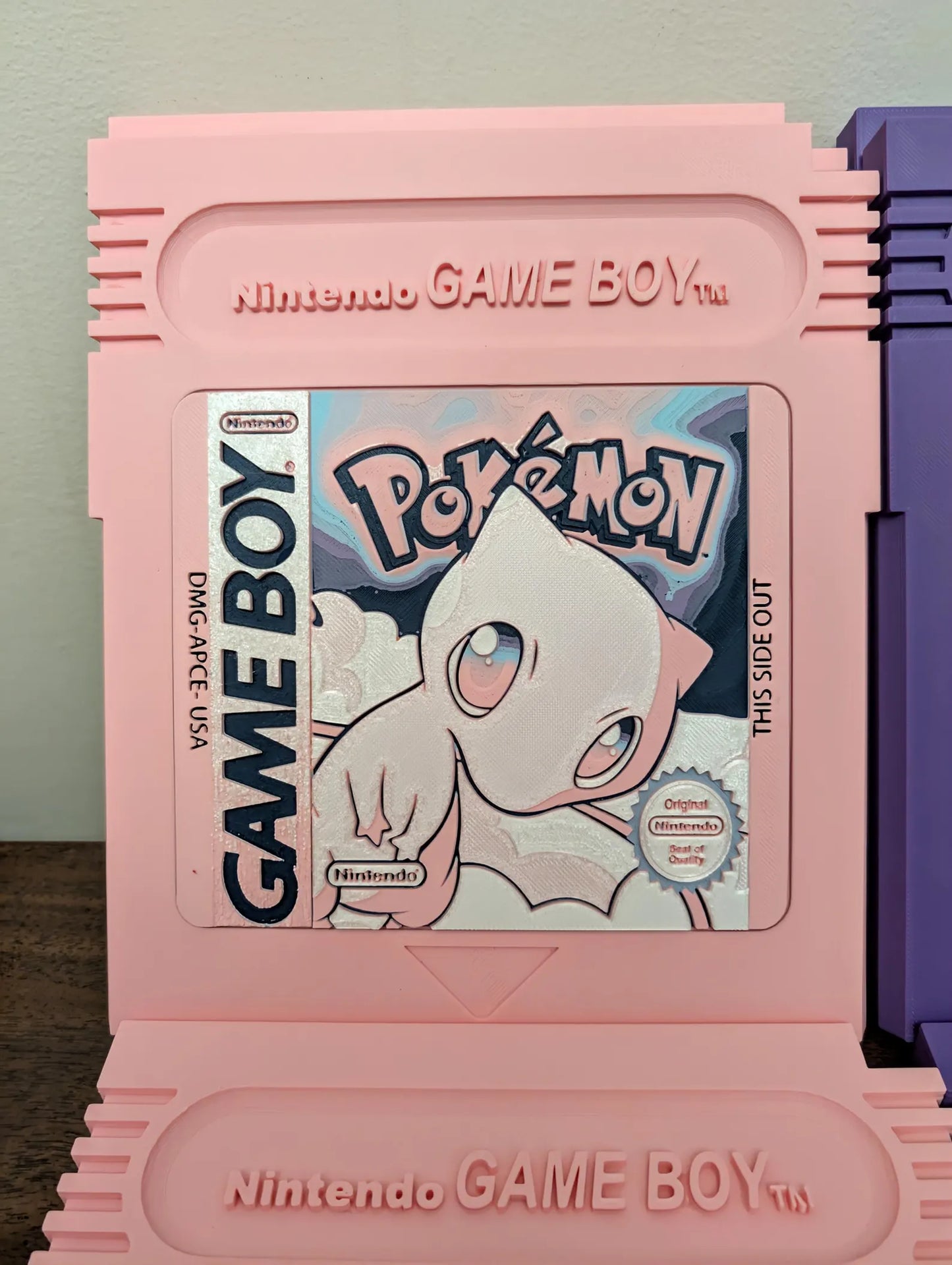GIANT GAMEBOY CARTRIDGE - PINK (LIMITED EDITION 3D)