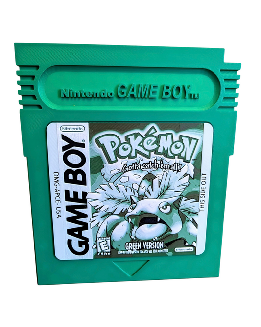 GIANT GAMEBOY CARTRIDGE - GREEN (LIMITED EDITION 3D)