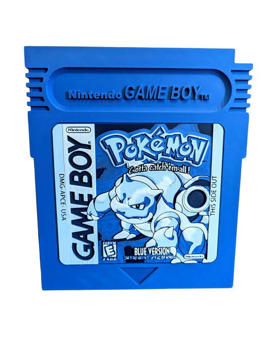 GIANT GAMEBOY CARTRIDGE - BLUE (LIMITED EDITION 3D)