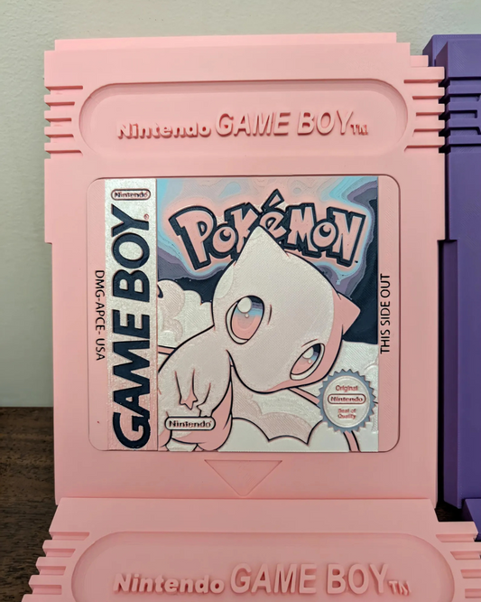 GIANT GAMEBOY CARTRIDGE - PINK (LIMITED EDITION 3D)