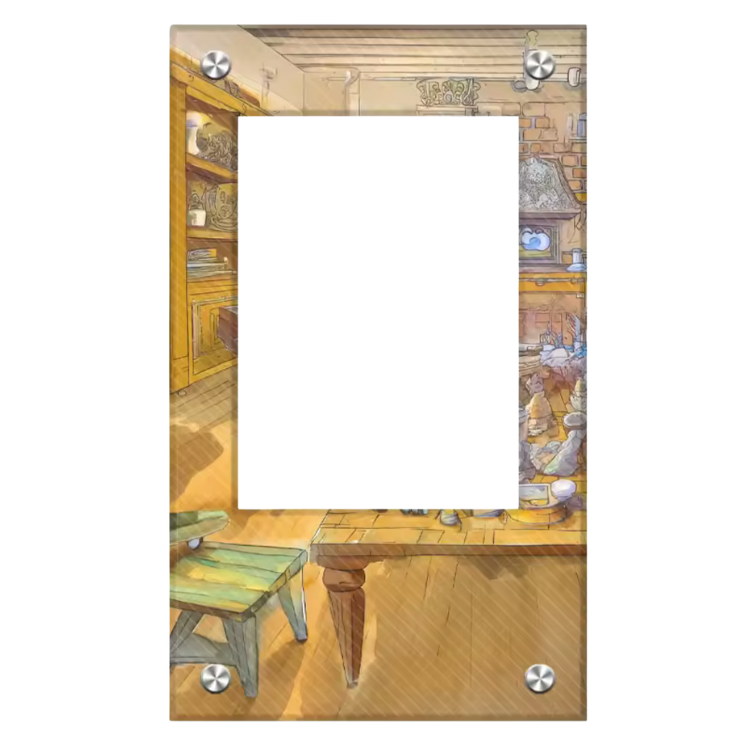 SCARLET & VIOLET 151 ACRYLIC CARD CASE DISPLAY - ALAKAZAM EX