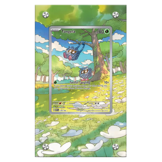 SCARLET & VIOLET 151 ACRYLIC CARD CASE DISPLAY - TANGELA