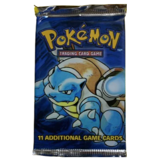Vintage Base Set Unlimited Booster Pack - Blastoise