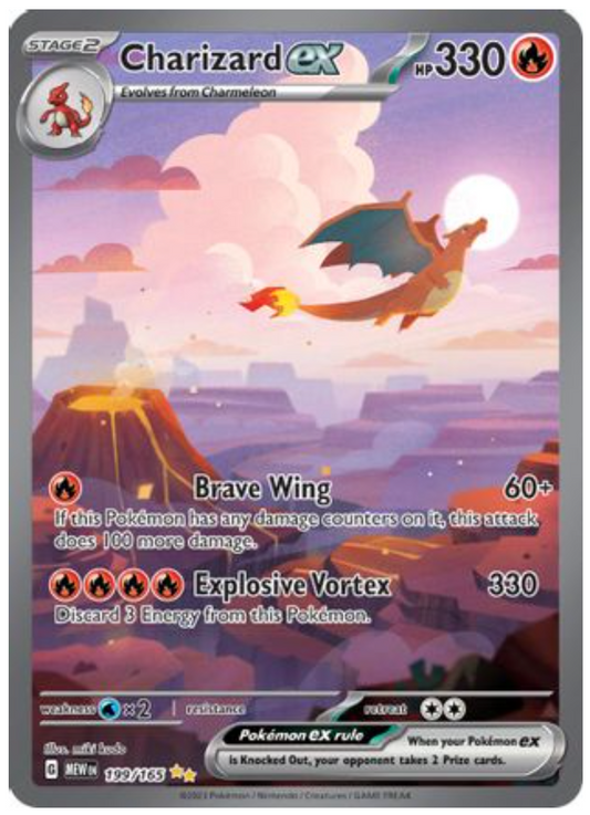 Charizard Ex - 199/165 (199) Special Illustration Rare Holofoil