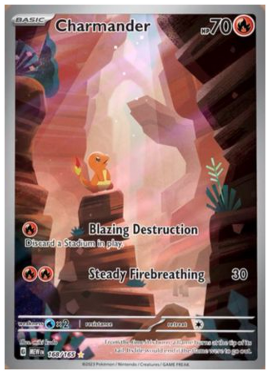 Charmander (168) Illustration Rare Holofoil