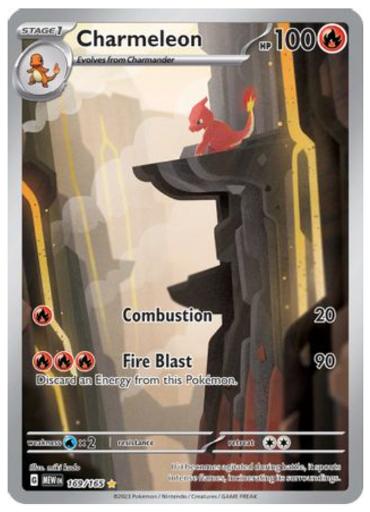 Charmeleon - 169/165 (169) Illustration Rare Holofoil