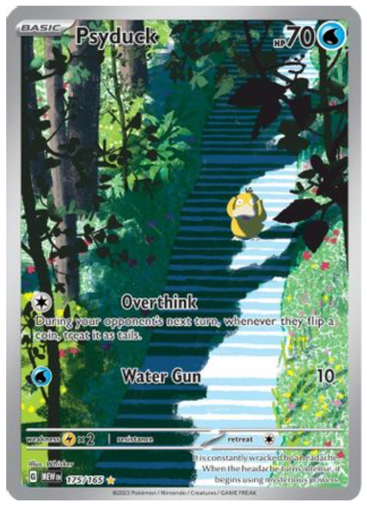 Psyduck - 175/165 (175) Illustration Rare Holofoil