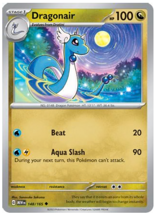 DRAGONAIR - 148/165 (148) UNCOMMON REVERSE HOLOFOIL