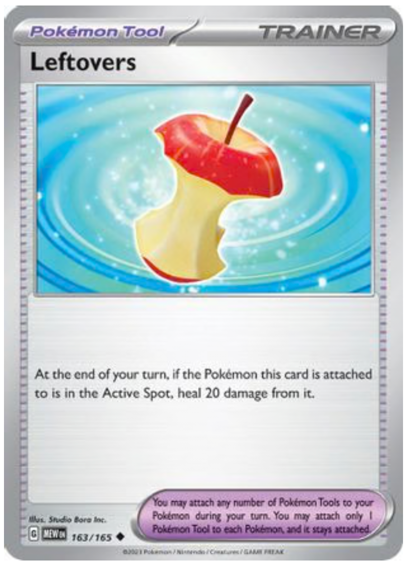 LEFTOVERS (163) UNCOMMON REVERSE HOLOFOIL