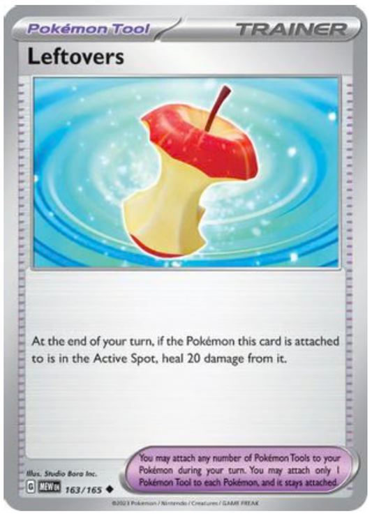 LEFTOVERS (163) UNCOMMON REVERSE HOLOFOIL