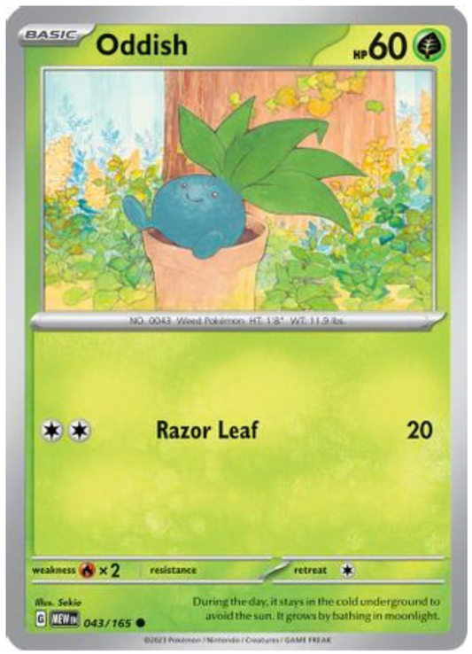ODDISH (43) COMMON