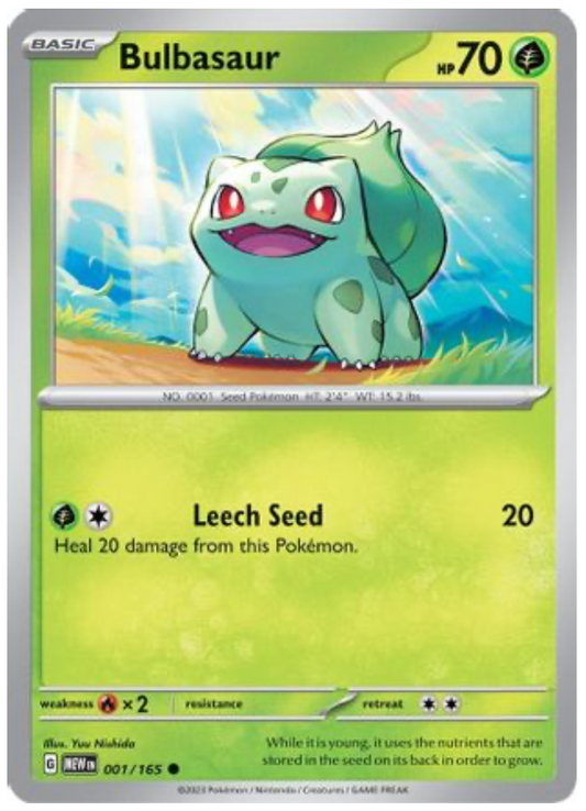 BULBASAUR (1) COMMON
