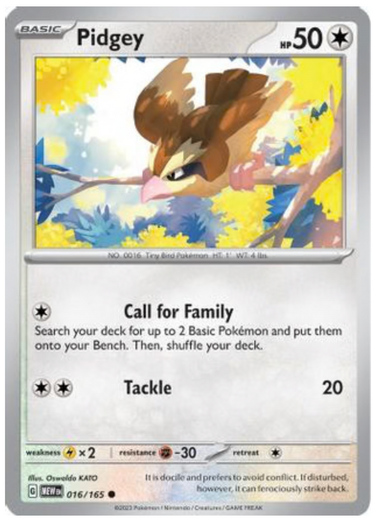 PIDGEY (16) COMMON