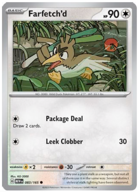 FARFETCH'D (83) COMMON