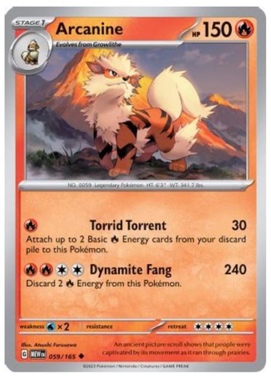 ARCANINE (59) UNCOMMON