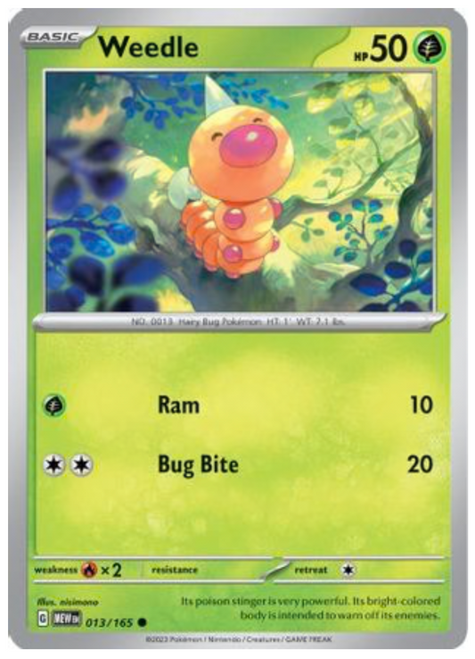 WEEDLE (13) COMMON