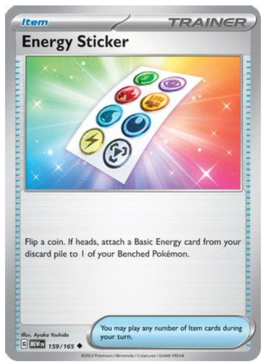 ENERGY STICKER (159) UNCOMMON