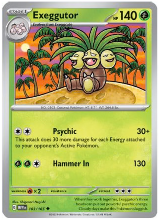 EXEGGUTOR (103) UNCOMMON