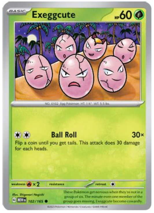 EXEGGCUTE (102) COMMON