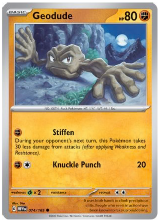 GEODUDE (74) COMMON