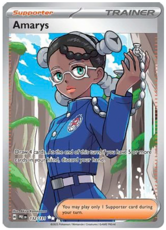AMARYS - 132/131 (132) ULTRA RARE HOLOFOIL