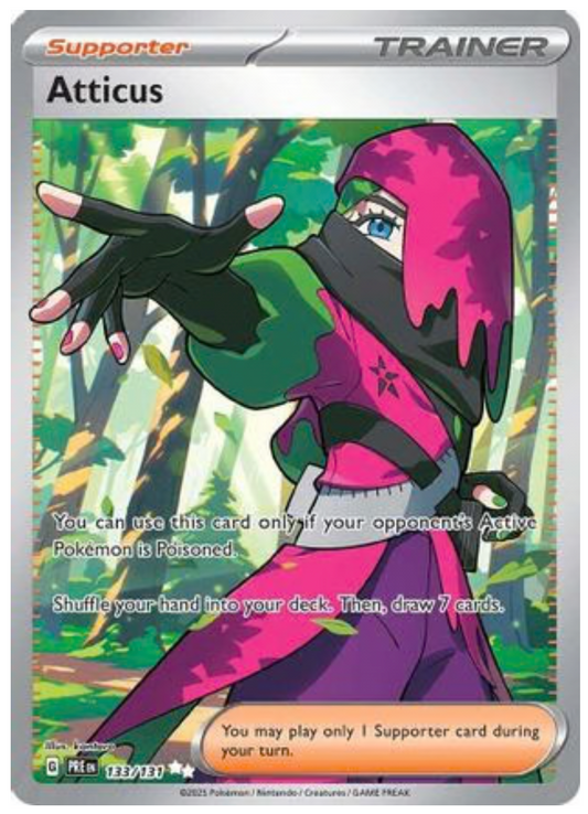 ATTICUS - 133/131 (133) ULTRA RARE HOLOFOIL