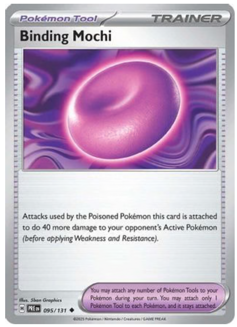 BINDING MOCHI (POKE BALL PATTERN) (95) UNCOMMON HOLOFOIL