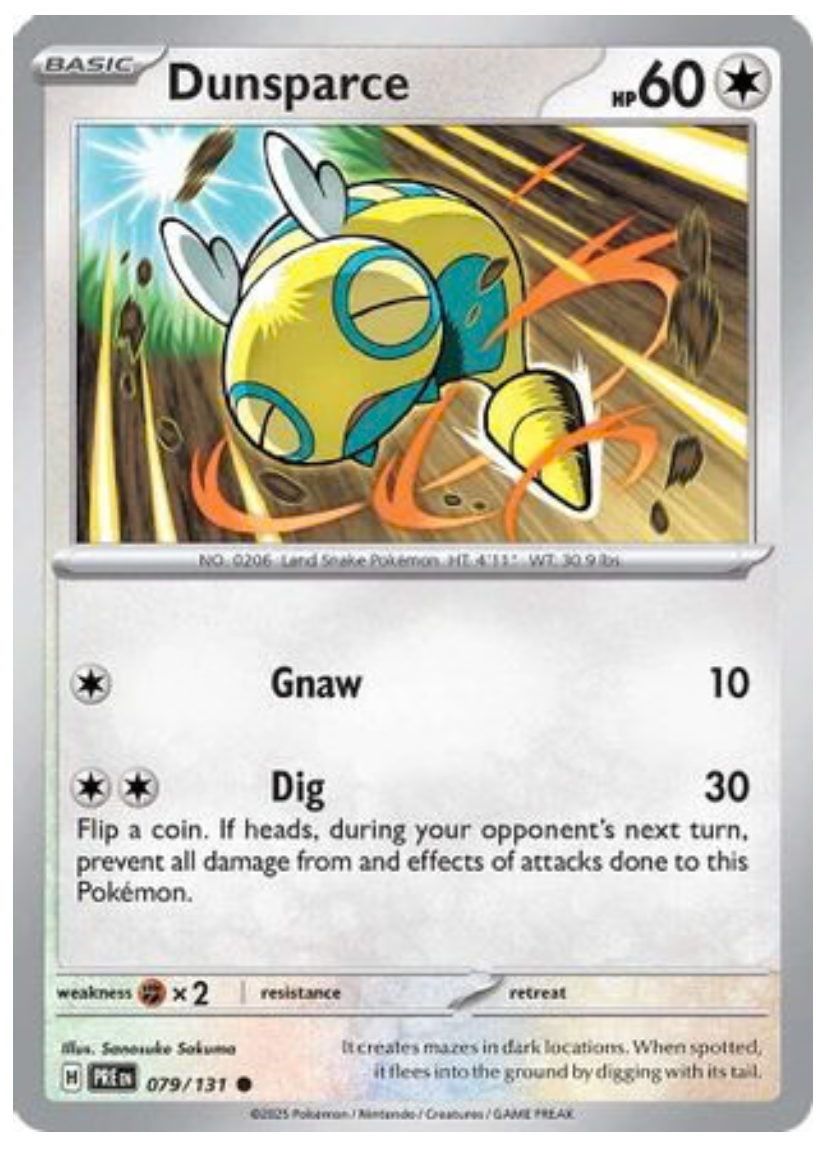 DUNSPARCE (79) COMMON