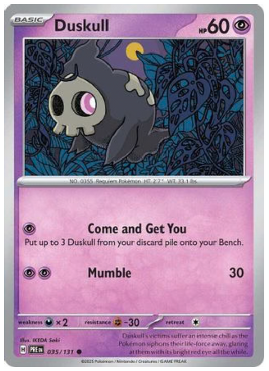 DUSKULL (35) COMMON REVERSE HOLOFOIL