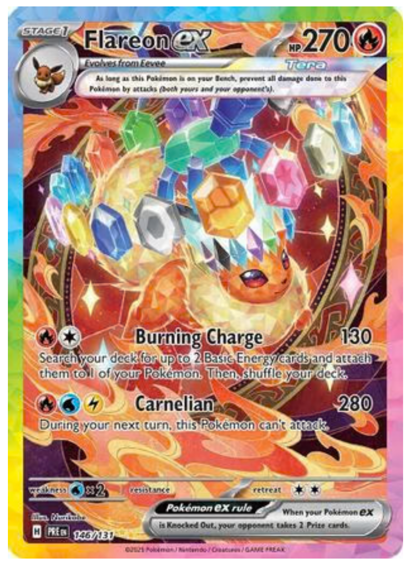 FLAREON EX - 146/131 (146) SPECIAL ILLUSTRATION RARE HOLOFOIL