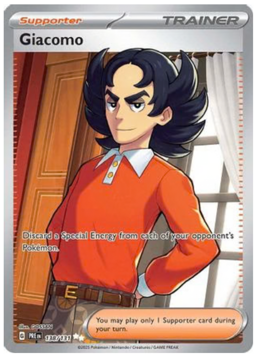 GIACOMO (138) ULTRA RARE HOLOFOIL