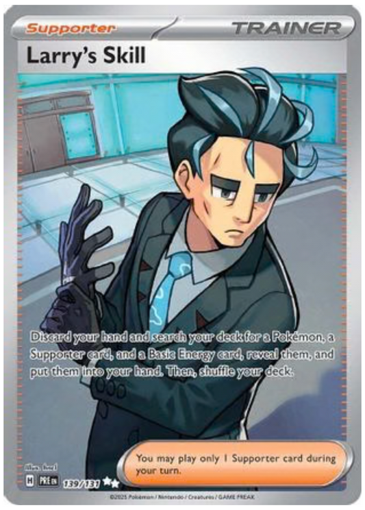 LARRY'S SKILL - 139/131 (139) ULTRA RARE HOLOFOIL