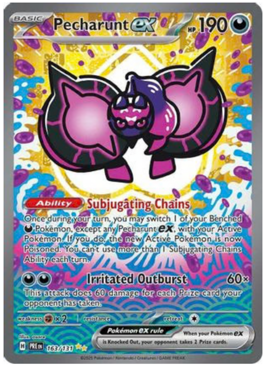 PECHARUNT EX (163) SPECIAL ILLUSTRATION RARE HOLOFOIL