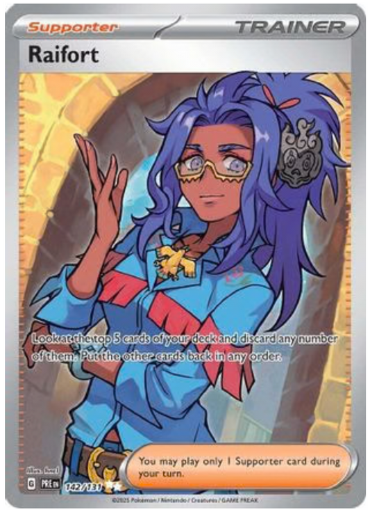 RAIFORT (142) ULTRA RARE HOLOFOIL