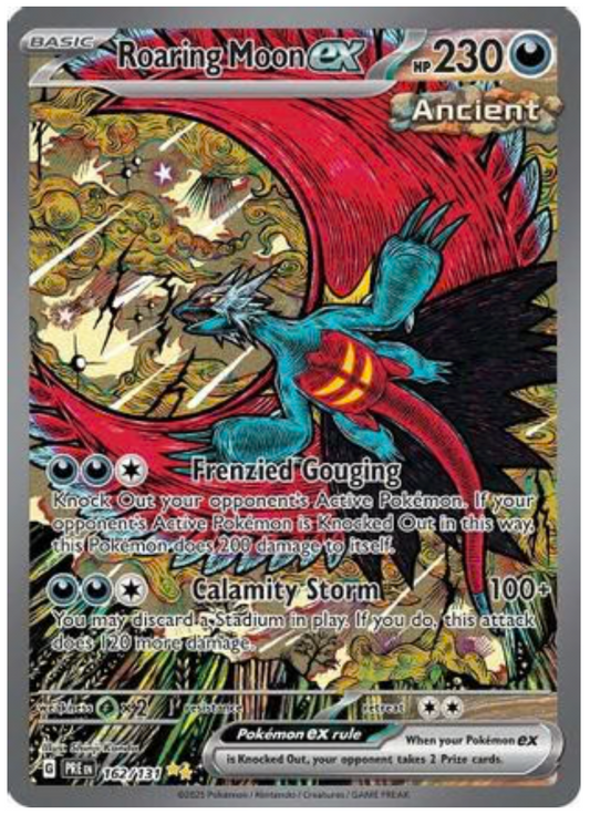 ROARING MOON EX (162) SPECIAL ILLUSTRATION RARE HOLOFOIL
