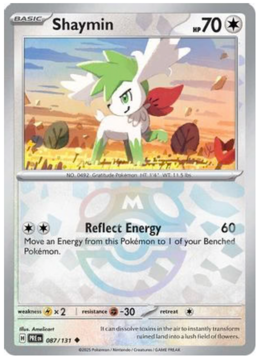 SHAYMIN (MASTER BALL PATTERN) (87) UNCOMMON HOLOFOIL