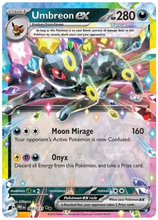 UMBREON EX - 060/131 (60) DOUBLE RARE HOLOFOIL