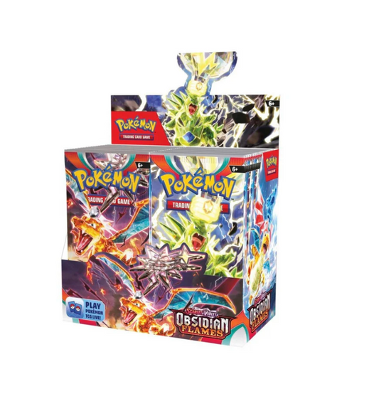SCARLET AND VIOLET OBSIDIAN FLAMES BOOSTER BOX