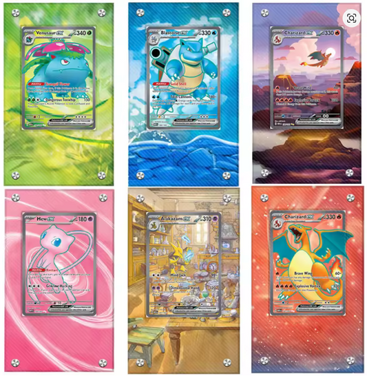 SCARLET & VIOLET 151 ACRYLIC CARD CASE DISPLAY - VENUSAUR EX