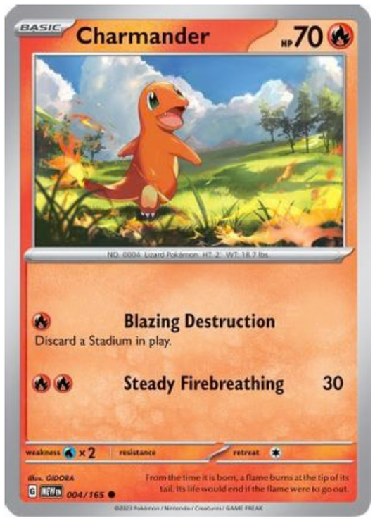 CHARMANDER (4) COMMON