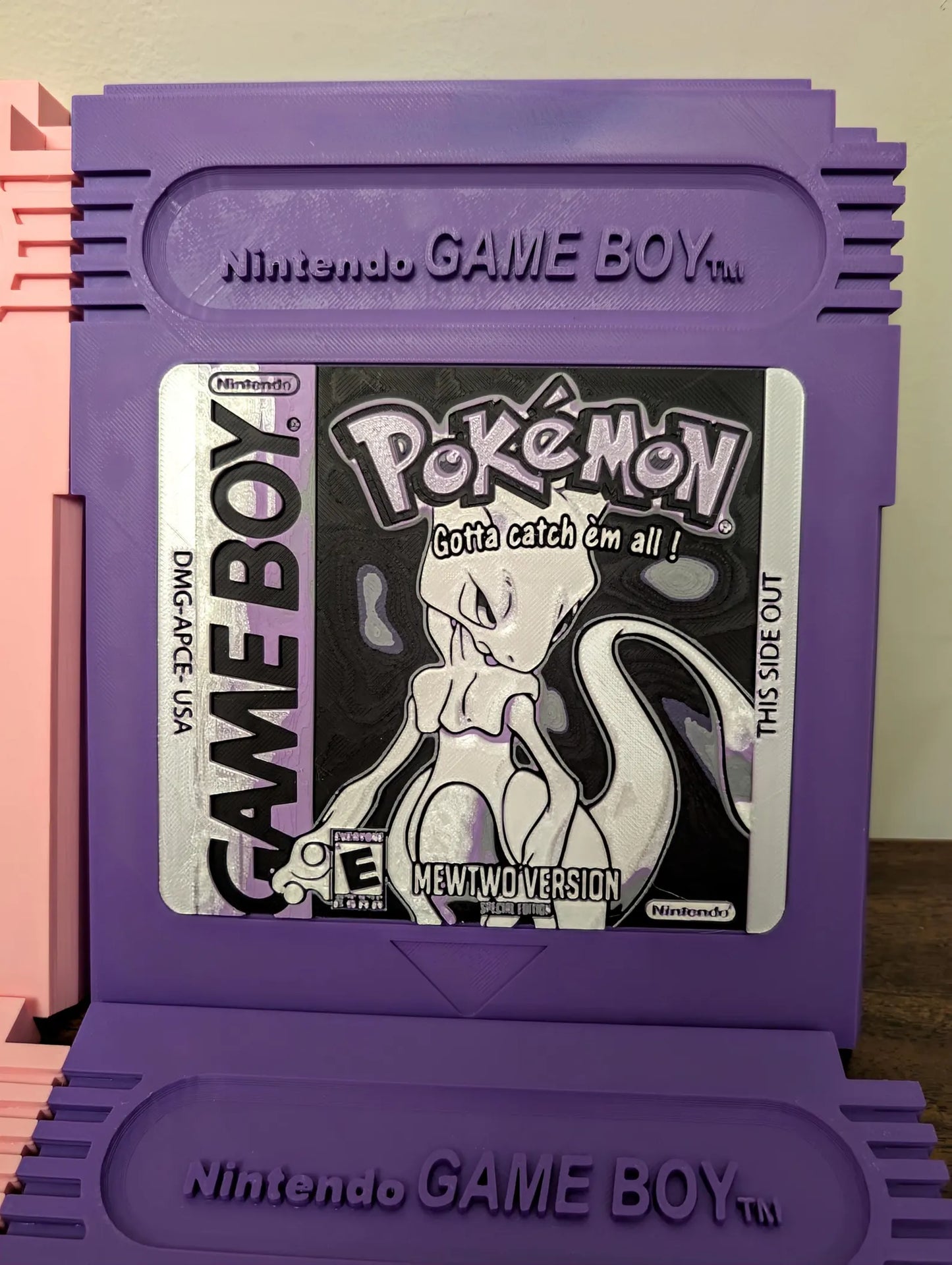GIANT GAMEBOY CARTRIDGE - PURPLE (LIMITED EDITION 3D)